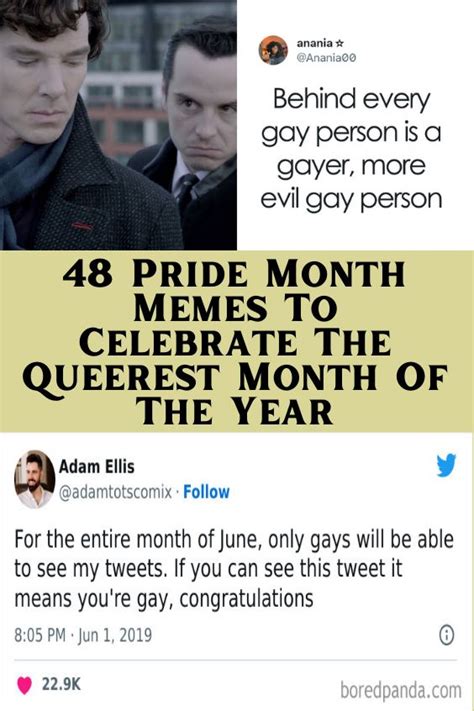 you gay meme|48 Pride Month Memes To Celebrate The Queerest Month Of .